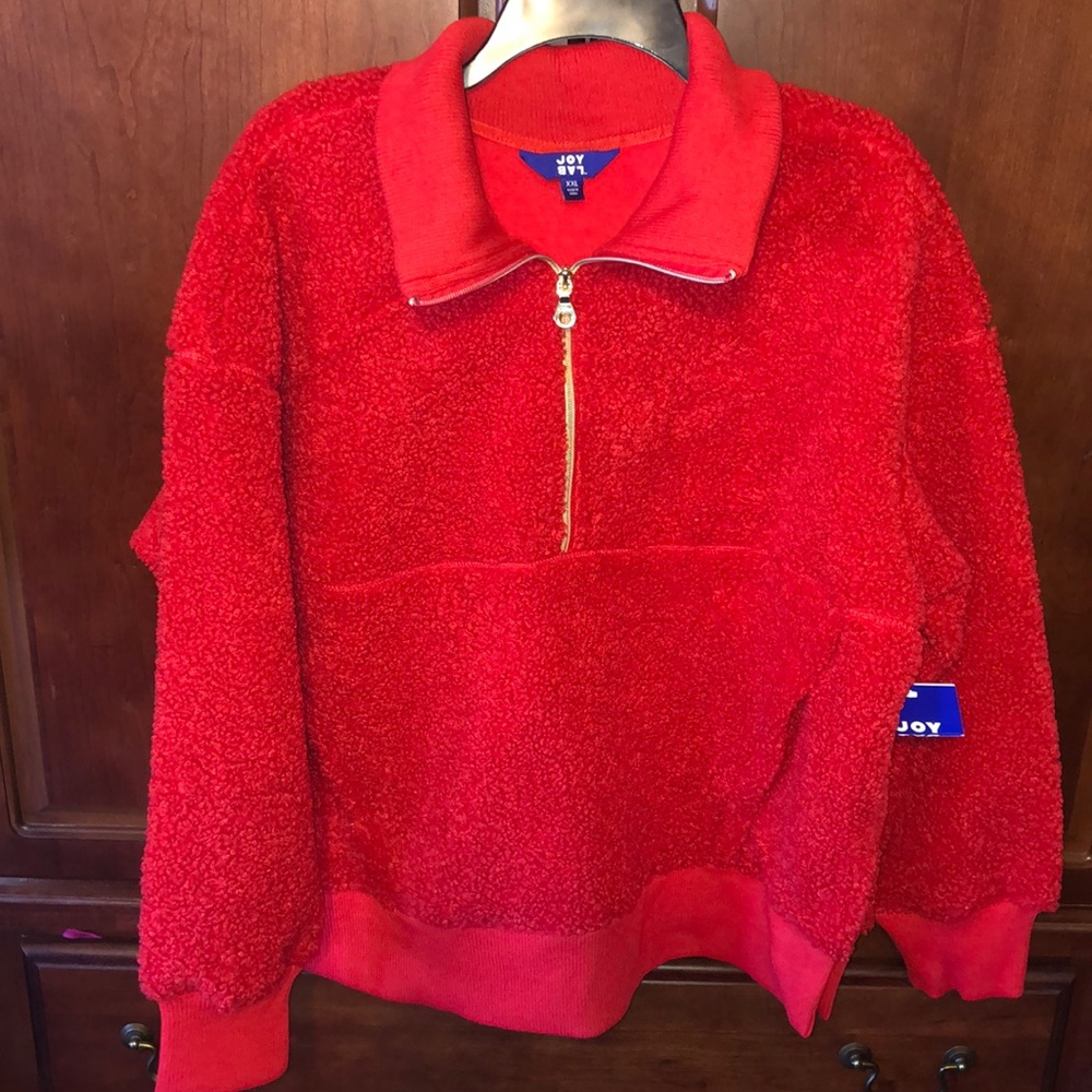 💥Joy Lab Sherpa Half Zip Sweater